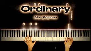 Alex Warren - Ordinary | Full Arrangement By Aqueous Keyz