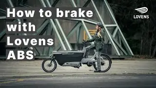 How to brake SAFE with a Lovens cargo bike (ABS)