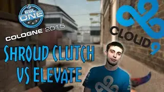 CS:GO - Shroud vs eLevate (ESL One Cologne 2015 NA Qualifiers) (HD)