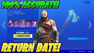 LEVIATHAN AXE RETURN RELEASE DATE! (Kratos Bundle Coming Back in Fortnite 2023!)