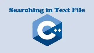 C++ Program for Searching a Word in Text file (.txt) | Code Available in description | C++