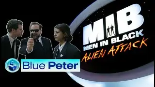 MIB & DAVE COBB on BBC's BLUE PETER, March 2000