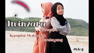 TWIN LIBURAN TAHUN BARU - DIPANTAI MODANGAN PARALAYANG#vlog
