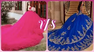 Hot pink Vs Royal blue 💖💙/pink Vs blue/ clothes 👗 accessories ✨👠💄👛