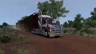 American Truck Simulator Australia Map by Rob_Viguurs - Kenworth T610 Livestock Road Train