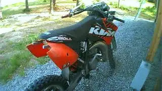KTM sx 85 overwheelie