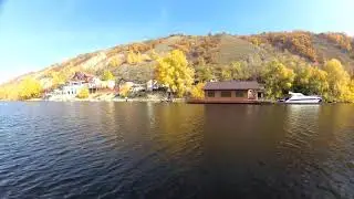 Золотая осень Волга Самара Красная глинка