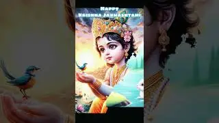 Happy Krishna Janmashtami #shorts #ytshorts  #singing #viralvideo  #Achyutamkeshavam