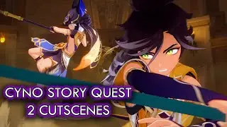 Cyno Story Quest Act 2 Cutscenes (Genshin Impact)