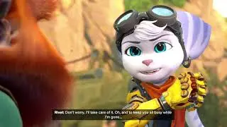 Mehmet igra Ratchet & Clank: Rift Apart: Rivet and Clank