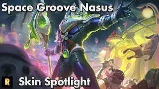 Space Groove Nasus - Skin Spotlight - Space Groove - League of Legends