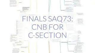 FINALS ANAES SAQ 73: NEURAXIAL ANAESTHESIA FOR CESAREAN SECTION