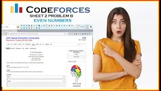 **How to Print Even Numbers in C++ Using For Loop | Codeforces Sheet 2 Problem B Solution**