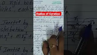 radius of gyration