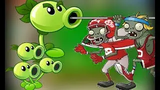 Игра РАСТЕНИЯ против ЗОМБИ  - Прохождение Plants vs Zombies. Серия [5]