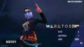 ASI ATERRORIZÉ CON MI JUGABILIDAD A ESTE STREAMER DE F4C3B00K | FREE FIRE