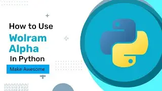 How to use Wolfram Alpha in Python