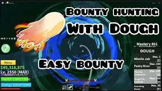 Dough is INSANE for BOUNTY HUNTING... | Blox Fruits Easy Bounty