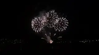Fuegos artificiales por el día nacional de SUIZA🇨🇭🇨🇭