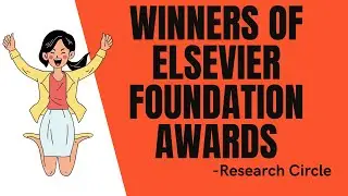 Winners of Elsevier Foundation Awards | Research Circle
