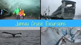 Juneau Cruise Excursions - Juneau Whale Watching Tour & Mendenhall Glacier Trek