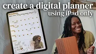2024 Create HYPERLINKED DIGITAL PLANNER IN KEYNOTE | Using iPad & Apple Pencil | Beginner Friendly