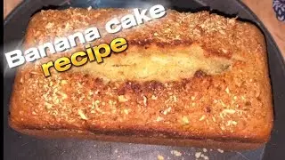 Banana cake recipe ||Tasty snacks 😋 ||Tasty banana cake recipe || Banana Dry fruits cake recipe 🍰