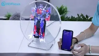 30cm Battery Power 3D Led Fan Hologram