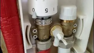 теплый пол в ванной и туалете от болера косвенного нагрева через ртр клапон.