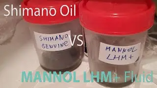 Гидравлическое масло для прокачки тормоза MANNOL LHM+ Fluid vs Shimano Mineral Oil (Тест в -15° )