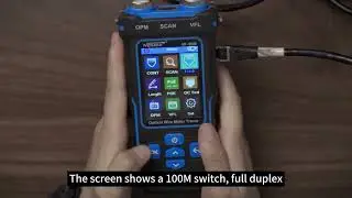 NOYAFA NF-8508 Cable Tester: Test Cable Length, Test Crystal Head Crimp, Port Flash, and Trace Cable