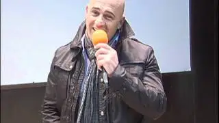 Aktori i mirnjohur Turk KAZIM CARMAN prezent ne premieren e Filmit PLUMBI I FUNDIT II ne Kumanove