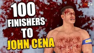 WWE 2K24 : 100 Finishers To John Cena