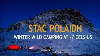 Stac Pollaidh - Winter wild camp at -7 Celsius.