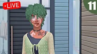 The Sims Not So Berry Challenge Green Gen #10 (LIVE) | Grind Time!! 💪🏽 (and Indie's bday 🎂)