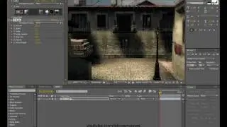rain effect in after effects  by akros