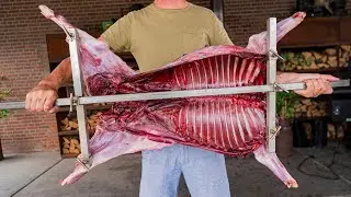 I Tried this ANCIENT roasting technique - ASADO CROSS