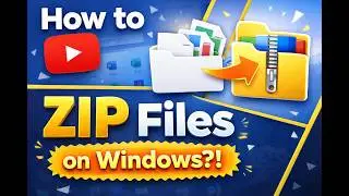 How to Compress Files into ZIP on Windows 11 (Beginner Guide)