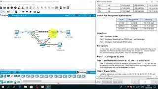 3.3.1.5 Packet Tracer - Configuring PVST