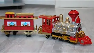 ПАРОВОЗ ГУДИТ ДЫМИТ СВЕТИТСЯ. TRAIN.