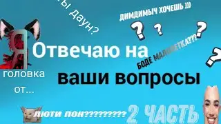 я отвечаю на ваши вопросы.(2 часть)
