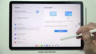 Samsung Galaxy Tab S10 FE/FE+ How to Turn On Samsung Dex Mode