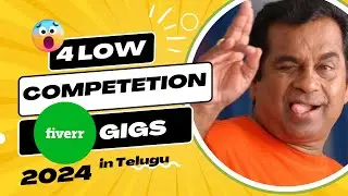 4 Low Competition Fiverr Gigs make money online as beginner 2024