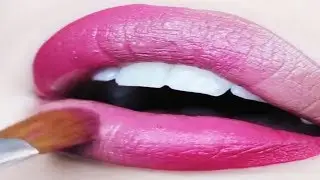 ASMR - Lipgloss & Lipstick application #2 - Relaxing Beautyland