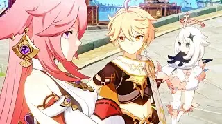 Yae Miko Arrived in Sumeru | Genshin Impact 3.2