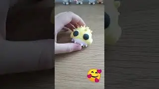 Рыба фугу адопт ми из пластилина Danger egg 
