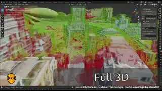CloudRF 3D API - Blender plugin