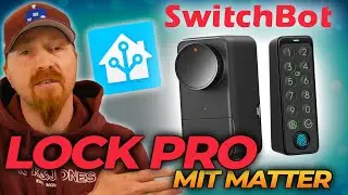 Ist das NEUE SwitchBot Lock PRO mit MATTER das perfekte smarte Türschloss?