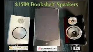 Aperion Audio Verus III Concert V8B: Part I versus Monitor Audio Silver 7G & Heco Celan 3