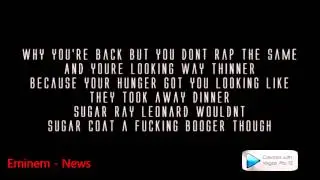Eminem - Baby ( Lyrics ) MMLP2 DELUXE
